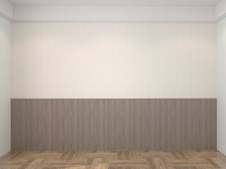 Flat grid staggered wall panel 3C