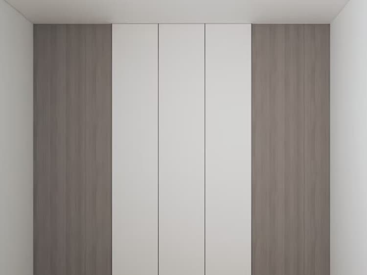 Standard symmetrical wall panels