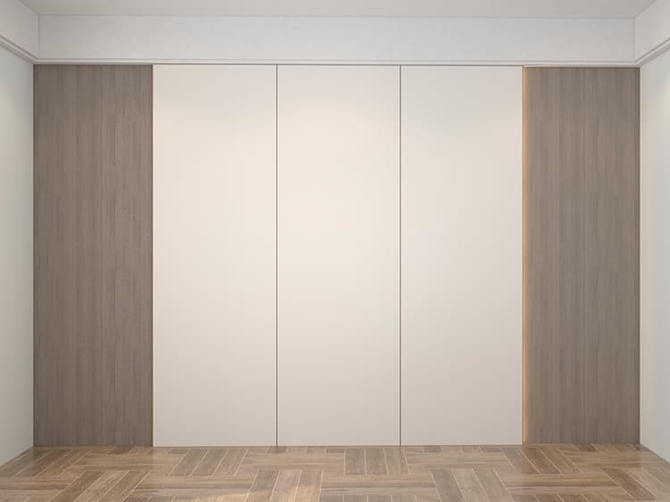 Flat staggered wall panel 3