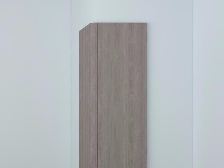 External corner rounded wall panel