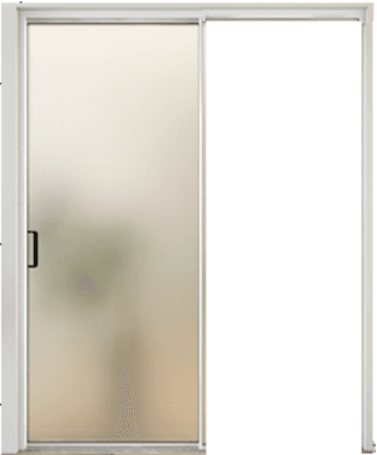 Monorail sliding door